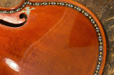 Osmium used in the lacquered violin © by OSMIUM-ART©
